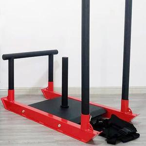 크로스핏 파워슬레드 썰매 당기기 피트니스 머신 헬스 끌기 운동 대차 짐슬레드 저항 원판