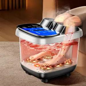 리프앤하트 원적외선족욕기 족욕통 발 원목 각탕기