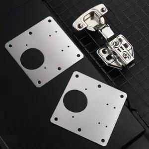 경첩 보강판 10개입 플레이트 수리 보조판 힌지 장롱 경첩 보강판 플레이트