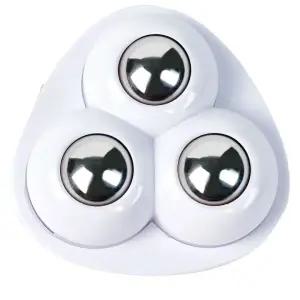 가구 바퀴 레일 롤러 소형 이동바퀴 3구 4p 부착식 이동 바퀴 접착식 휠