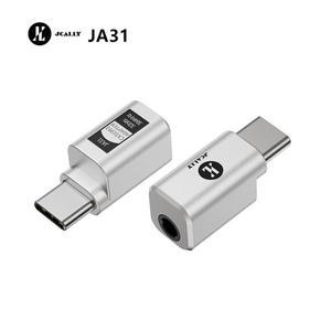 JCALLY JA31 디지털 오디오 C타단자-3.5mm 휴대용 미니 어댑터 DAC CX3193 전화 헤드폰