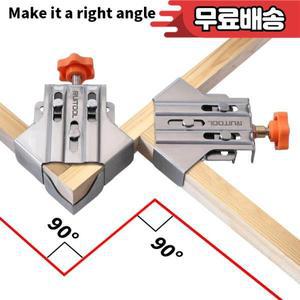 코너 클램프 스테인레스 스틸 90도 직각 DIY 프레임 용접을위한 조정 가능한 목공 포지셔닝 스퀘어