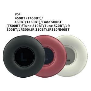 JBL호환 Tune 450BT/460BT/500BT/510BT/520BT 헤드폰용 교체용 단백질 이어 패드 소프트 폼 쿠션 귀마개 커