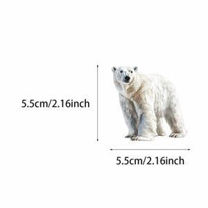 로바식 50PCS 해양 생물 장식 스티커 핸드북 개인화 된 컴퓨터 전화 케이스 정원 시리즈 방수