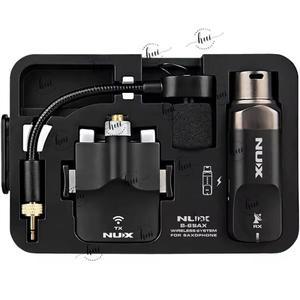 NUX B-6 무선 마이크 송신기 고해상도 24비트 44.1kHz 오디오 2.4GHz 색소폰