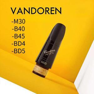 오리지널 Vandoren Bb 클라리넷 하드 고무 마우스피스 M30 B40 B45 BD4 BD5