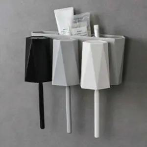 칫솔 치솔 꽂이 양치컵 걸이 거치대 홀더 욕실 부착 용품 타일 무타공 올인원 세트 부착식 셋트