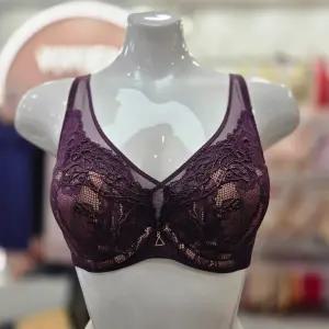 [비비안]BR927A 꾸띄르 자가드레이스 케미컬자수 풀커버리지 몰드 브라