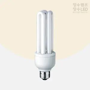 20W 전구색 E26) 장수 램프 삼파장 EL 형광 다마 전구/주방/LED/사무실/형광등/욕실/밝은/가정용/창고/교체