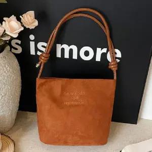 J2K 스웨이드백 가방 핸드백 크로스 토트 숄더 겨울 가을