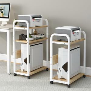 다용도 책상 보관 정리함 깔끔 원목 데스크탑 본체 컴퓨터 심플