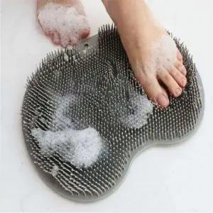 발 세척용 실리콘 브러쉬 마사지 발닦이 풋브러시 세척기 (WFKA839)