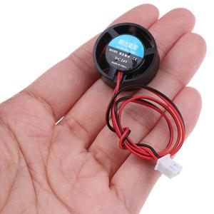 1PC 쿨러 2510 DC 5V 9V 12V 24V 라운드 25mm 미니 마이크로 냉각 팬 LED 램프 데스크탑 라디에이터