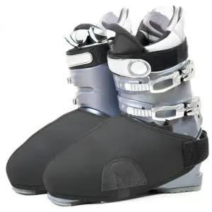 최강 스키 부츠 커버 방풍 스포츠 보온 스트랩 블랙 1개 2개 세트