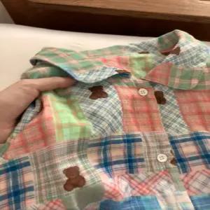 빈티지 베어 파자마 잠옷세트