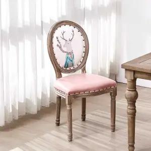 나무의자 펜션 인테리어의자 엔틱의자 빈티지 체어