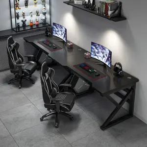 컴퓨터 책상 2인용 커플 스타일 PC방 듀얼 데스크