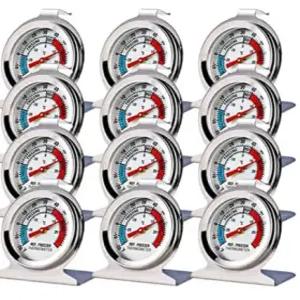 12팩 냉장고 냉동고 온도계 대형 다이얼 아날로그