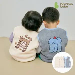 [밤부베베]판타주 플리스 조끼