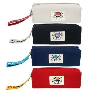 고품질 기자사각파우치 4p 사각주머니 에코심플 천필통 4개 (WFKA1F4)