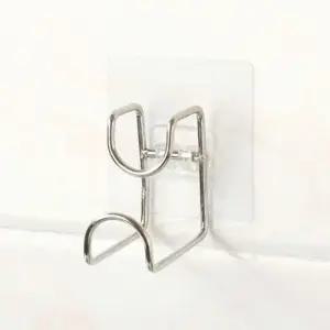 무타공 주방용품 소품 시계 도구 액자 걸이 고리 후크 투명 (WFKAF0X)