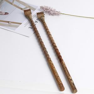 원목 무늬 효자손 42cm 부모님선물 등긁개 스크래치백