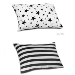 스타베개커버 세모패턴베개 홈꾸 스타 별 줄무늬베개 40x60 (WFK9YU8)