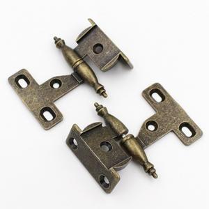 클래식 레트로 4 쌍  아연 합금  가구 경첩 찬장 옷장 서랍 수납장 도어 분리형 스크린