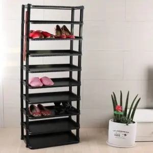 좁은현관신발정리대 간이슈즈랙 아파트 좁은현관 틈새 신발수납대 20켤레