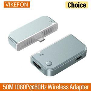 50M 무선 HDMI 호환 비디오 송신기 수신기 키트 어댑터 TV 스틱 동글 1080P 노트북 PC 모니터 프로젝터용
