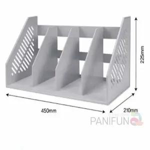 [하프클럽/]4단 책꽂이 서재용 서류정리 책상 정리함 수납 사무실용 책꼬지