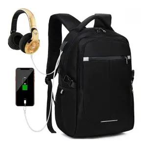 [하프클럽/]남성백팩 비지 USB 백팩