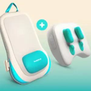 휴플러스 체어 등 허리 마사지기 + 베개 안마기 선물 BNS