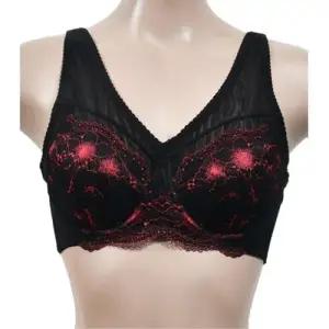 고급스러운 플라워 레이스 와이어 B컵 브라 보드라운 WFIKVZ1