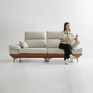 UND 에디션 NA10 천연 통가죽 스윙 소파 3인 코스트코 잡화마켓2512