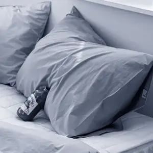 베개세상 해피니 고밀도 솜 차콜 베개 별매 자루식 커버 호텔 수 (WFKALQO)