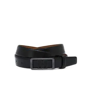 닥스 액세서리 26SS 블랙 DD로고 소가죽 벨트 DBBE6E373BK