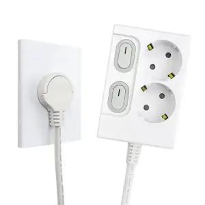 서울전기 제로갭 2구 16A 개별스위치 슬림멀티탭 1m/영샵