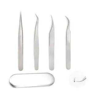 고품질 네일핀셋세트 스테인레스 정밀핀셋 네일파츠 핀셋 (WFKAN39)