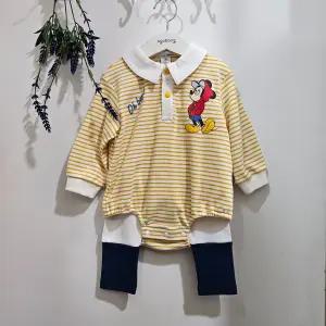 [아가방]미키 ST 바디수트 상하   01T123001