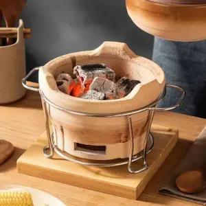 차 난로 바베큐 휴대용 점토난로 점토 진흙난로 용 화로대