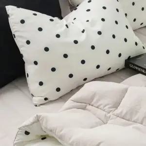 베개세상 해피니 도트 별매 베이지 솜 로 베개 세미 마이크 커버 (WFKALT1)