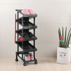 자취신발정리대 슈즈렉 원룸 자취 현관신발장 9단 (WFKA29N)