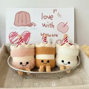 3종 케이크 인형 키링 컵케이크 생일 축하 케이크 HBD 인형 키링 키홀더 열쇠고리 백참 참장식 가꾸 백꾸