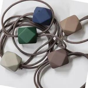 [골드스마일]헤어액세서리 방울 머리끈 5P 소형 헤어밴드 머리묶음용