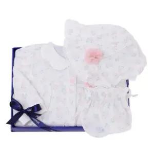 [압소바](대구신세계)(압소바26년S/S 말띠임신출산백일선물)꽃토끼뱀부우주복+로라모+손싸개3세트(1A111...