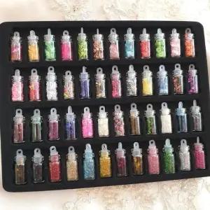 화장파츠 여자 젤 세트 글리터 48색 화장품 (WFKAMSK)