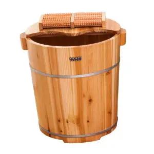 히노끼족욕통 발습식 편백나무 족욕기 히노끼 발찜질