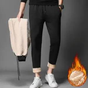 양털바지 기모 팬츠 남성양털바지 남자털바지 남성털바지 남자양털바지