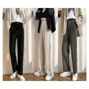 캐주얼 남자밴딩바지 남성 슬랙스 핀턱 정장 남성반바지 바지 팬츠